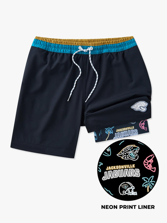 The Jaguars 5.5" (NFL Classic Lined Swim Trunks)