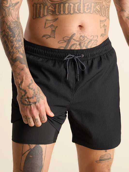 The Secret Agents 5.5" (Textured Lined Swim)