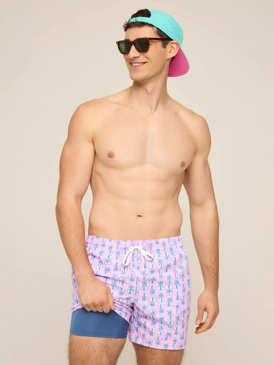 The Miami Mosaic 5.5" (Classic Lined Swim Trunk)
