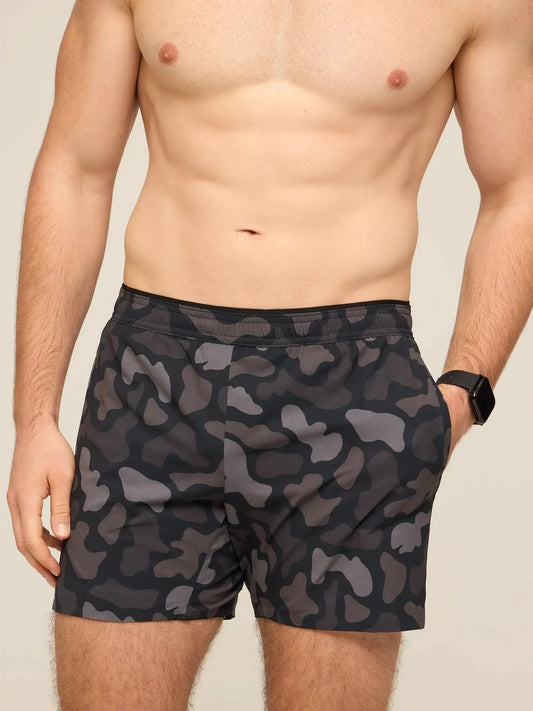 The Duck & Covers 5.5" (Ultimate Training Short with Hidden Liner)- Black