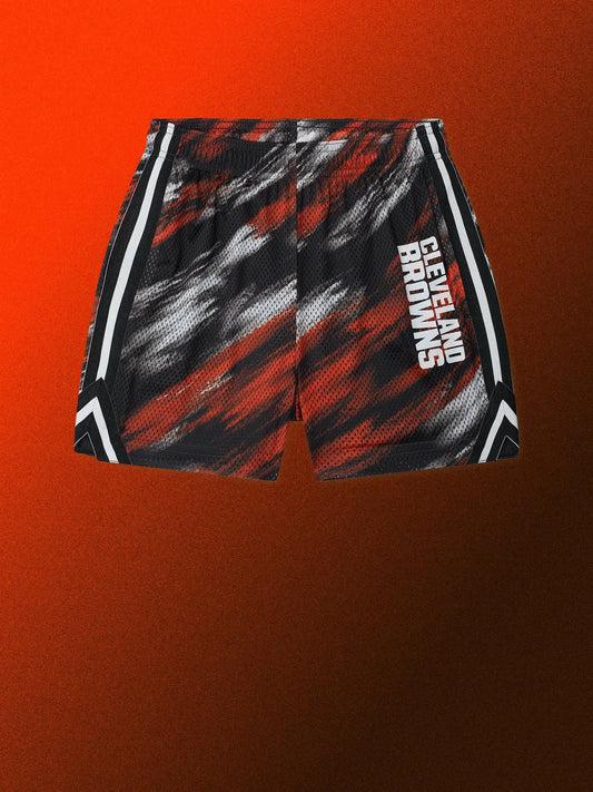The Color Blitz Browns (Boys Mesh Shorts)