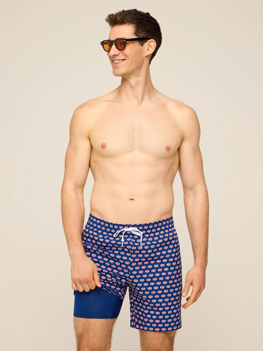 The Sunshine States 7" (Classic Lined Swim Trunk)