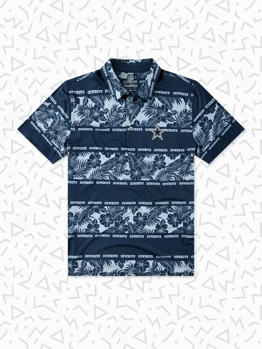 The First Down Floral (Performance Polo)
