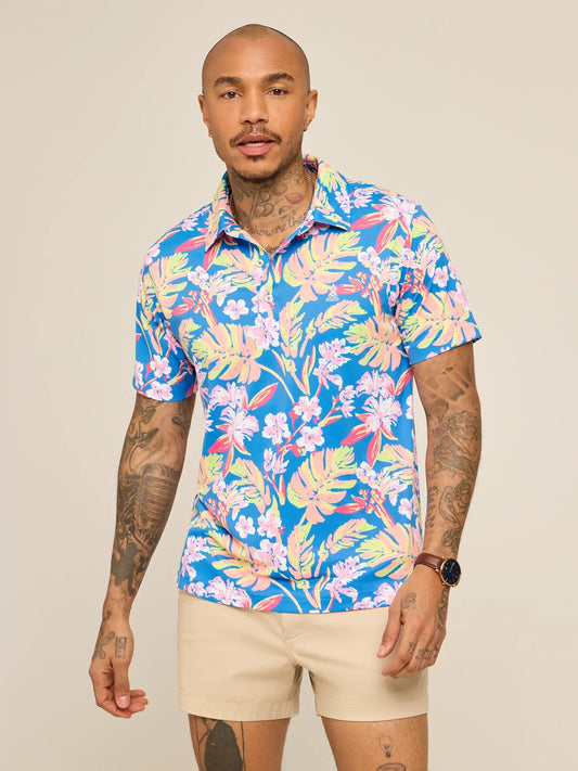 The Garden Glow (Range Polo)- Powder Blues
