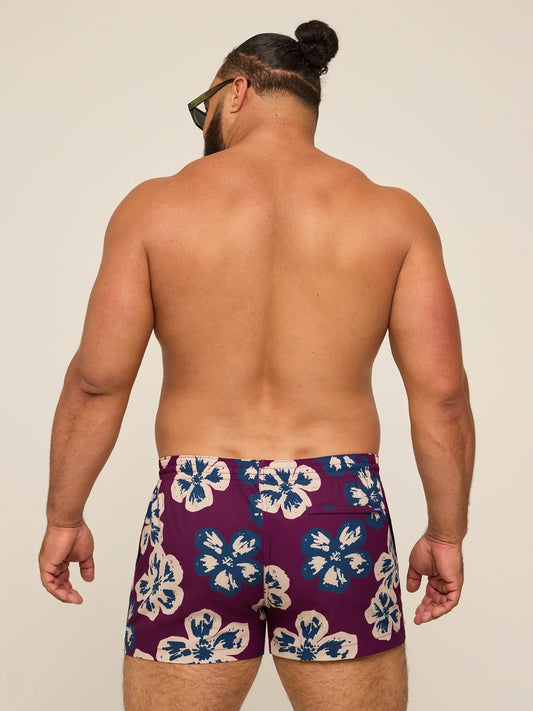 The Berry Botanicas 2"(Classic Lined Swim Trunk)
