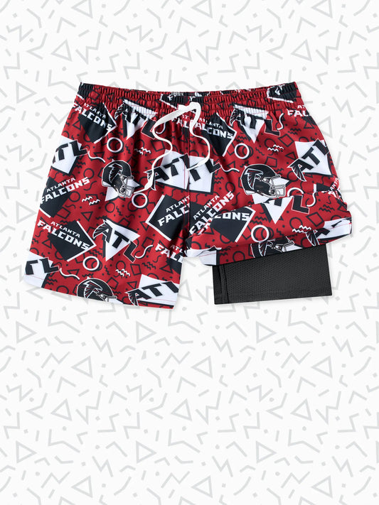 The Falcons Game Day Fit 5.5" (Classic Lined Swim)
