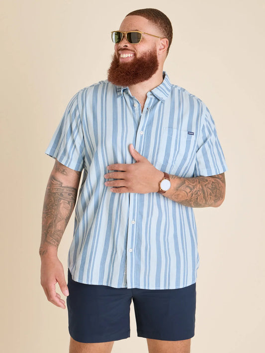 The Striped Up & Down (Resort Weave Friday Shirt)