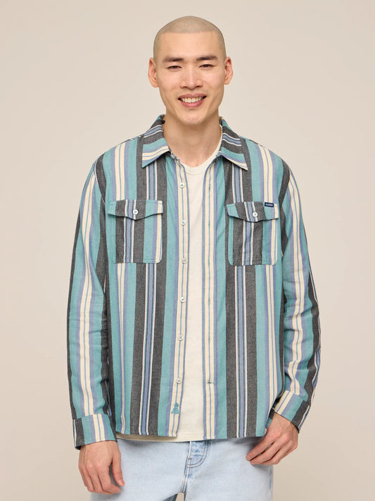 The Salt and Sail (Featherweight Flannel)- Green