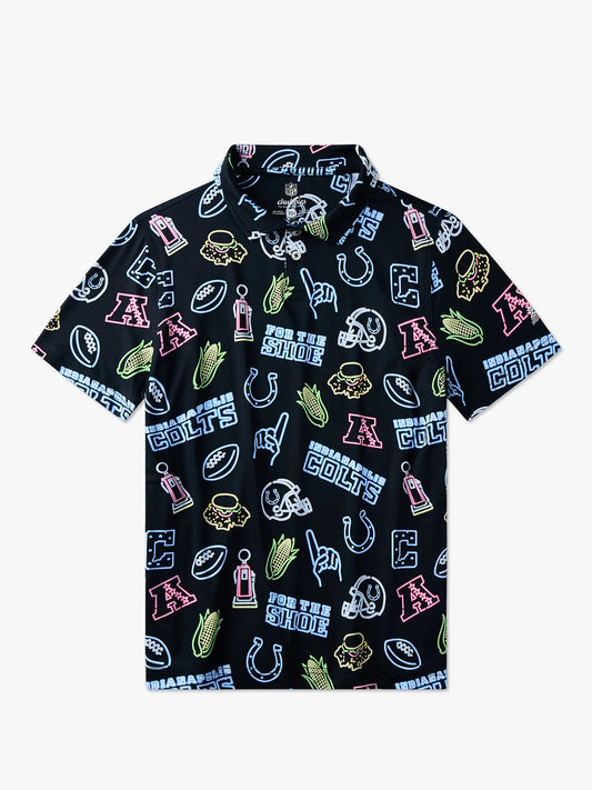 The Neon Colts (NFL Boys Performance Polo)