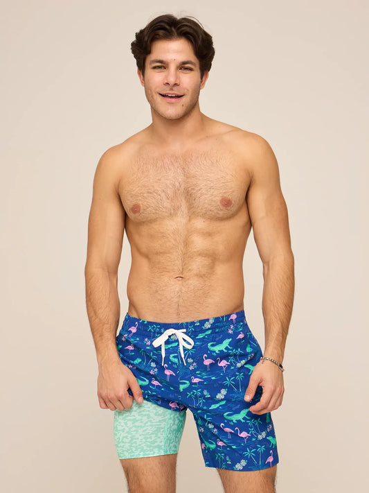 The Swamp & Circumstances 7" (Classic Lined Swim Trunk)
