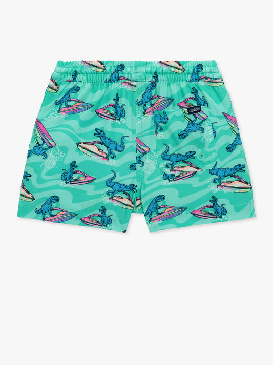 The Lil Fossil Fuels (Toddler Swim Trunk)- Green