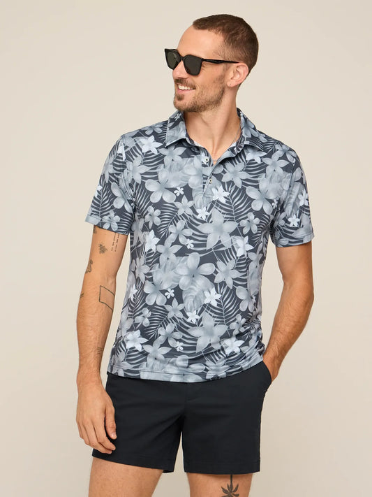 The Beyond The Palm (Performance Polo)- Gray