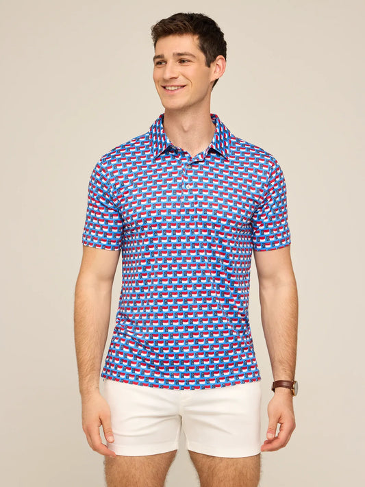 The Blue Ridge Bliss (Performance Polo)