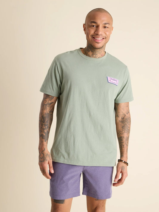 The Viva La Chubbies (Non Pocket Graphic T-Shirt) - Green