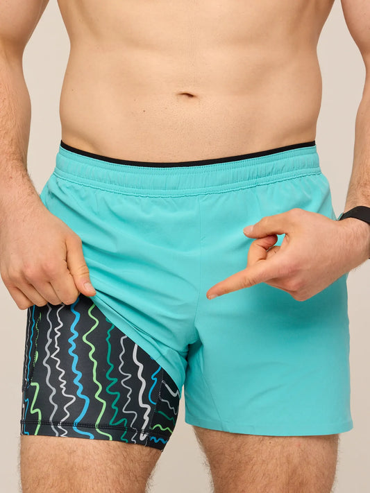 The Tide Pools 5.5" (Ultimate Training Short with Hidden Liner)