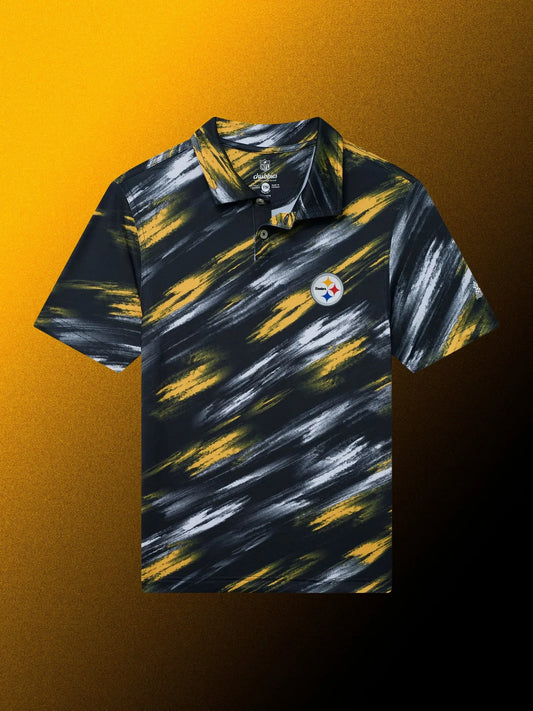 The Color Blitz Steelers (Boys Polo)