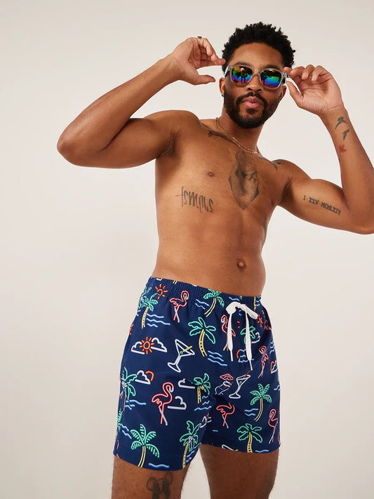 The Neon Lights 5.5" (Classic Swim Trunk)