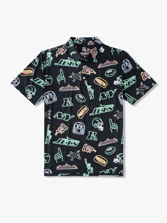 The Neon Jets (NFL Performance Polo)