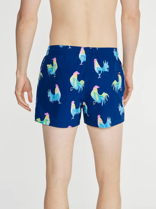 The Fowl Plays 4" (Classic Swim Trunk)