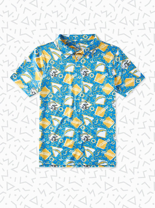 The Chargers Game Day Fit (Boys Performance Polo)