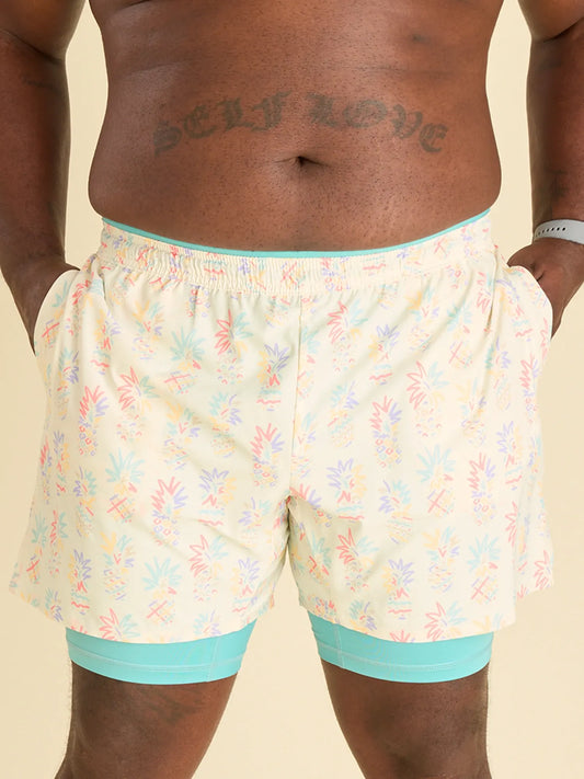 The Pastel Pineapples 5.5" (Ultimate Training Short)