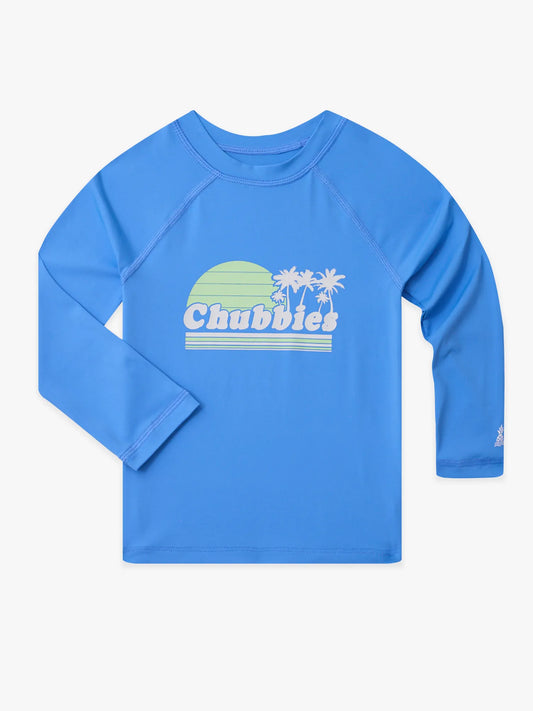 The Lil Ol'College Try (Toddler Rashguard)- Marina