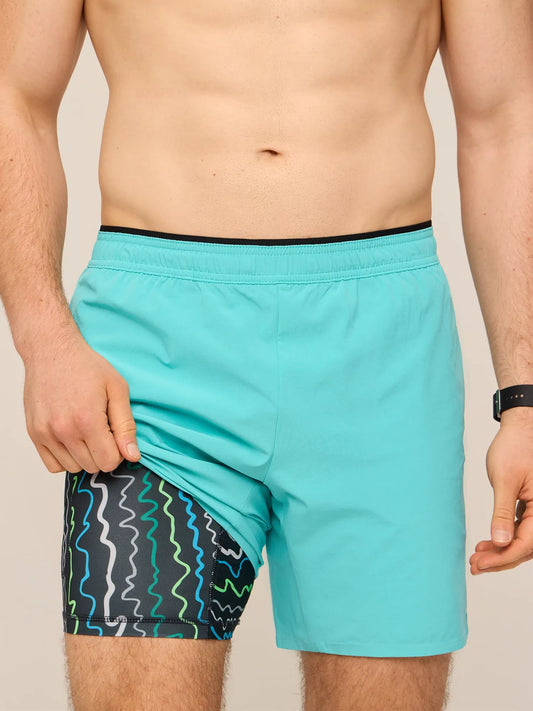 The Tide Pools 7" (Ultimate Training Short with Hidden Liner)