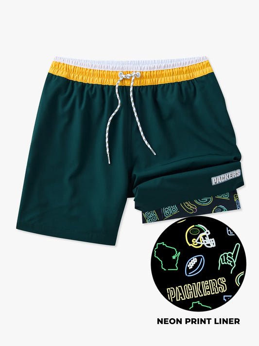 The Packers 5.5" (NFL Classic Lined Swim Trunks)