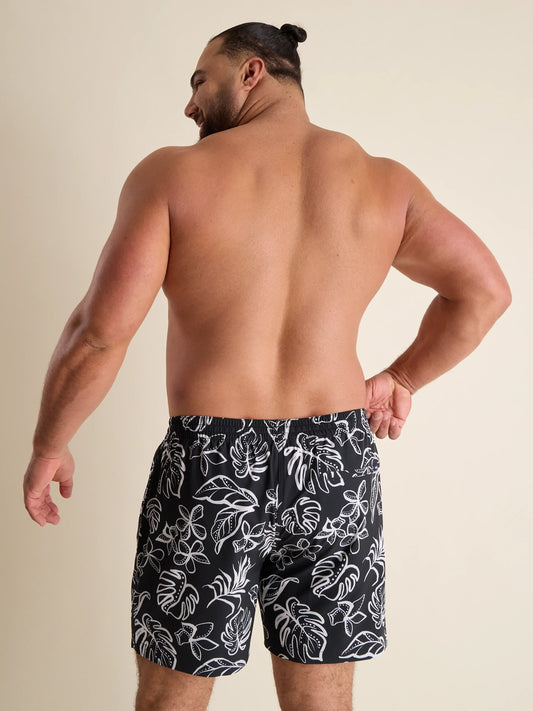 The Briefly in Paradise 5.5" (Classic Lined Swim Trunk)