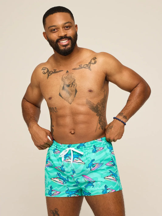 The Fossil Fuels 2" (Classic Lined Swim Trunk)