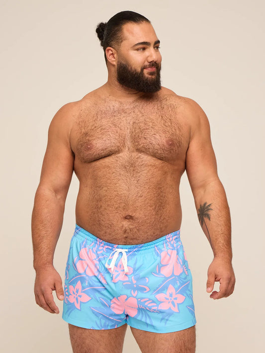 The Baja Breezies 2" (Classic Lined Swim Trunk) - Blue