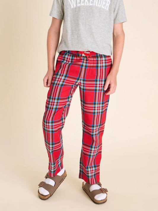 The Holly Jolly Stitchs (Boys Flannel PJ Pants)