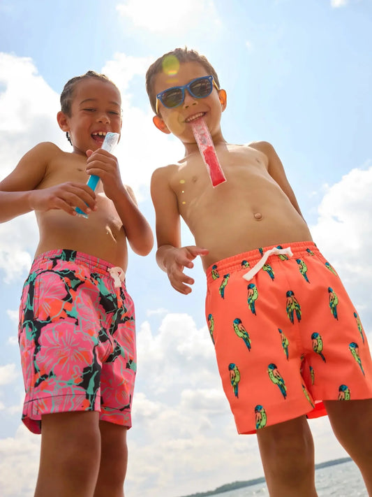 The Talk Of The Tropics (Toddler Classic Swim Trunk)
