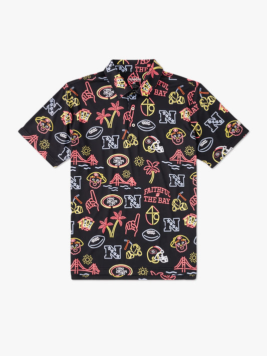 The Neon 49ers (NFL Performance Polo)