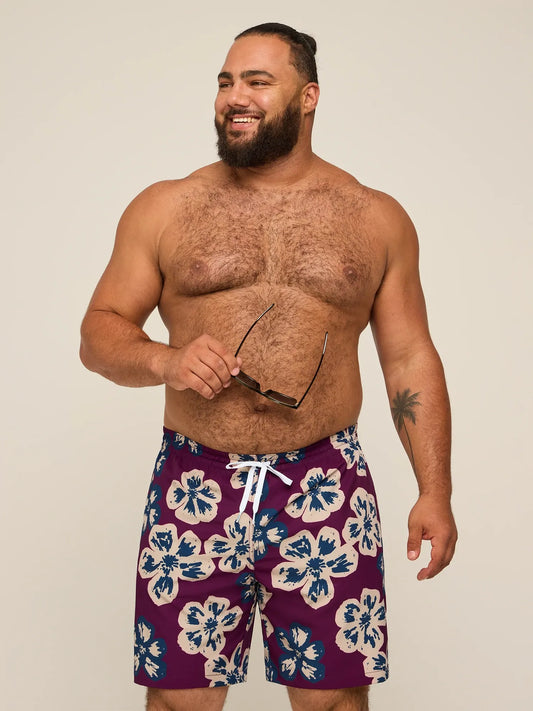 The Berry Botanica 7" (Classic Swim Trunk)