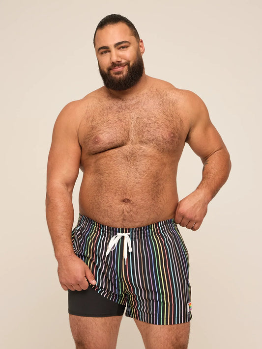 The Luminous Identity 4" (Classic Lined Swim Trunk)