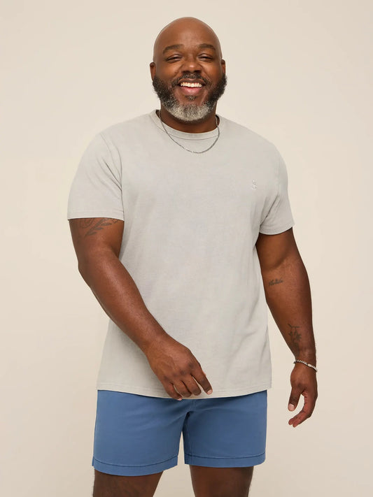 The 24/7, 365 (Essential Non Pocket T-Shirt) - Gravel