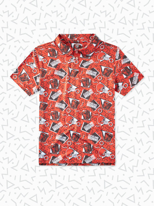 The Browns Game Day Fit (Boys Performance Polo)