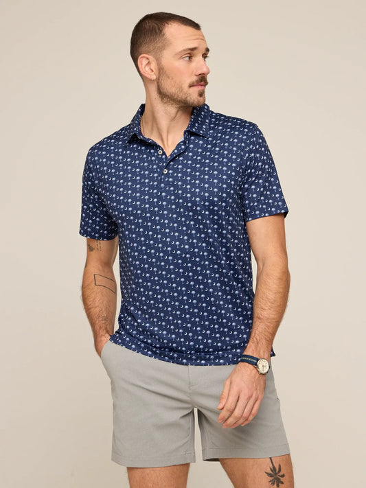 The Goodnight Palmetto Moon (Performance Polo)