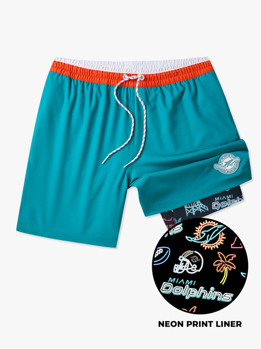 The Dolphins 5.5" (NFL Classic Lined Swim Trunks)