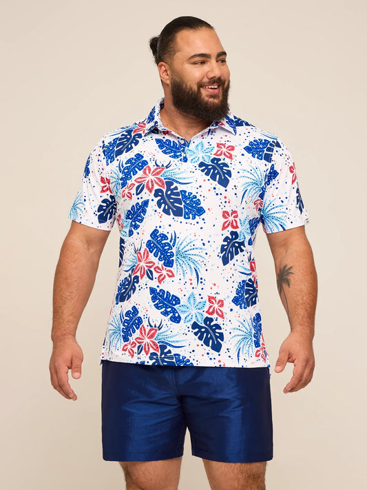 The Backyard Bouquet (Range Polo)- White