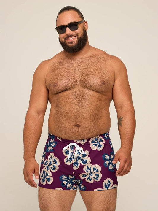 The Berry Botanicas 2"(Classic Lined Swim Trunk)