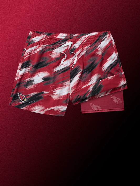 The Color Blitz Cardinals 5.5" (Classic Lined Swim Trunk)