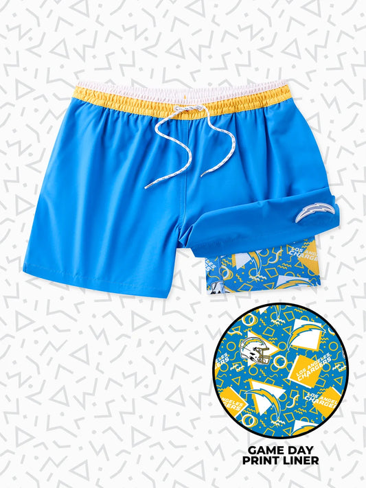 The Secret Chargers 5.5" (Classic Lined Swim Trunks)