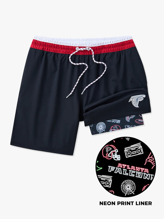 The Falcons 5.5" (NFL Classic Lined Swim Trunks)