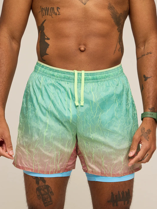 The Indigo Fizzes 5.5" (Crinkle Ultimate Training Short)