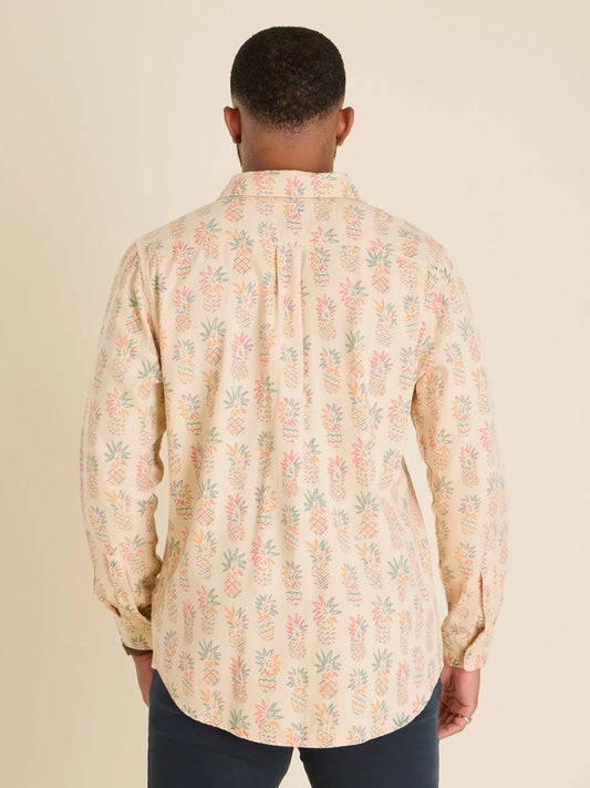 The Pastel Pineapple (LS Button Down)