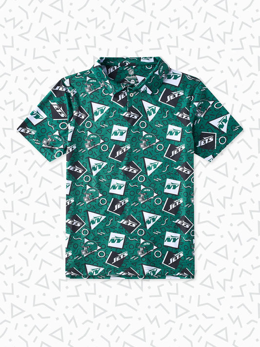 The Jets Game Day Fit (Boys Performance Polo)