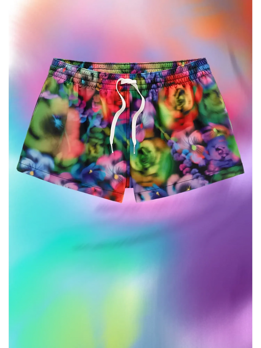 The Sonic Blooms 2" (Classic Lined Swim Trunk)