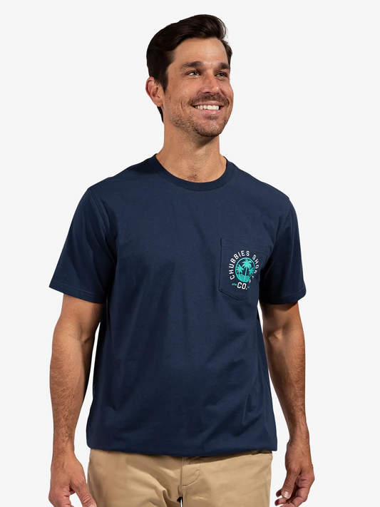 The Cool Palm and Collected Navy (T-Shirt)